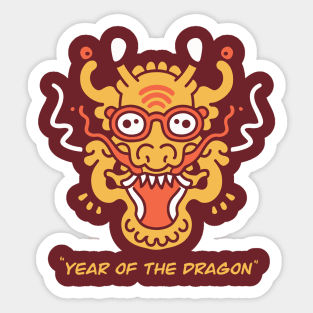 Year Of The Dragon 2024 Sticker